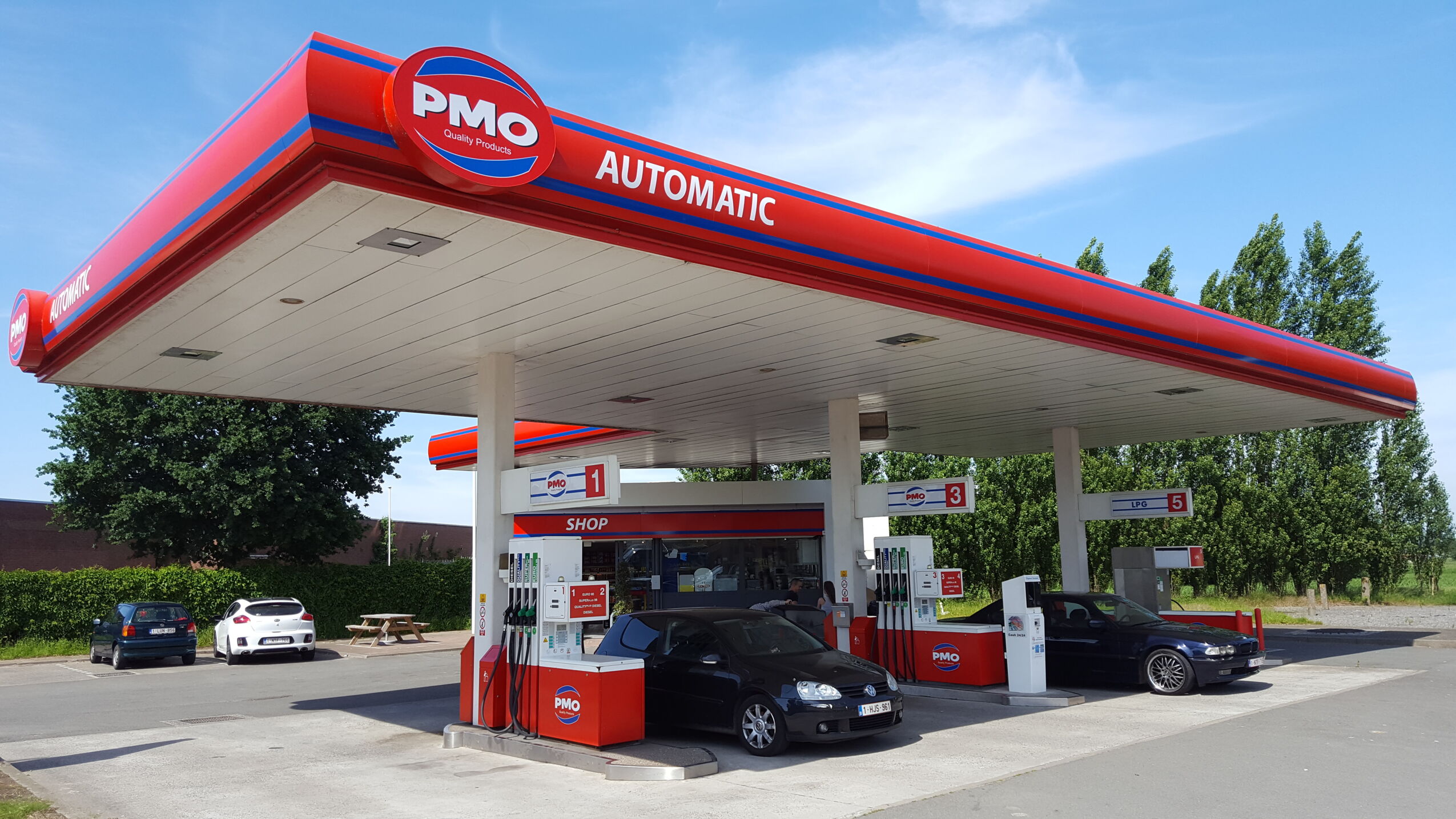 Tankstation Lievegem PMO
